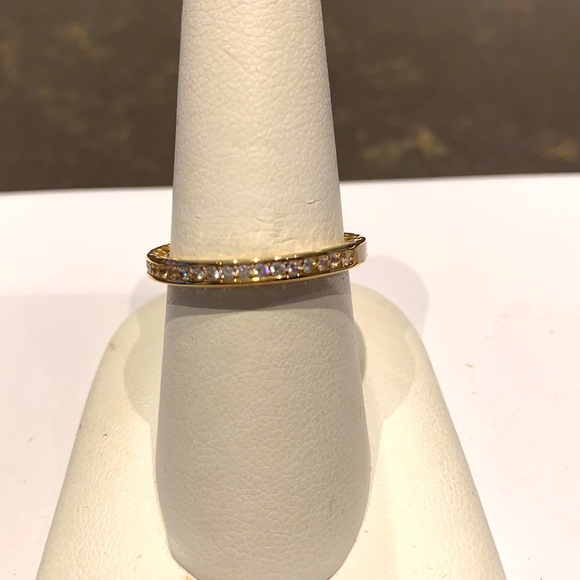 New Pandora Radiant Hearts 14 KT Gold Ring - Picture 3 of 6